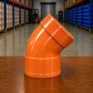 PVC Plumbing Fitting - Bend 1/8