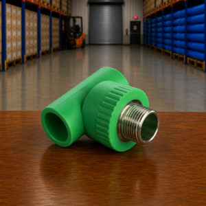 PVC Plumbing Fitting - Male Threaded Tee