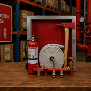 Fire Protection - Hose Cabinet Set