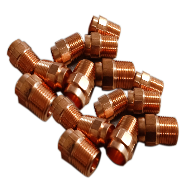 copper male adapter