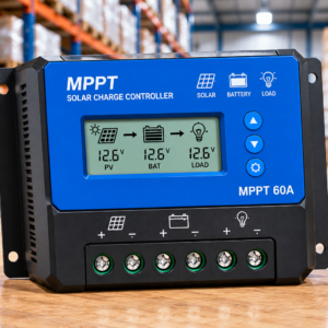 Blue MPPT Solar Charge Controller
