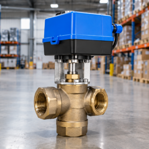 MU - Blue Top Industrial Valve