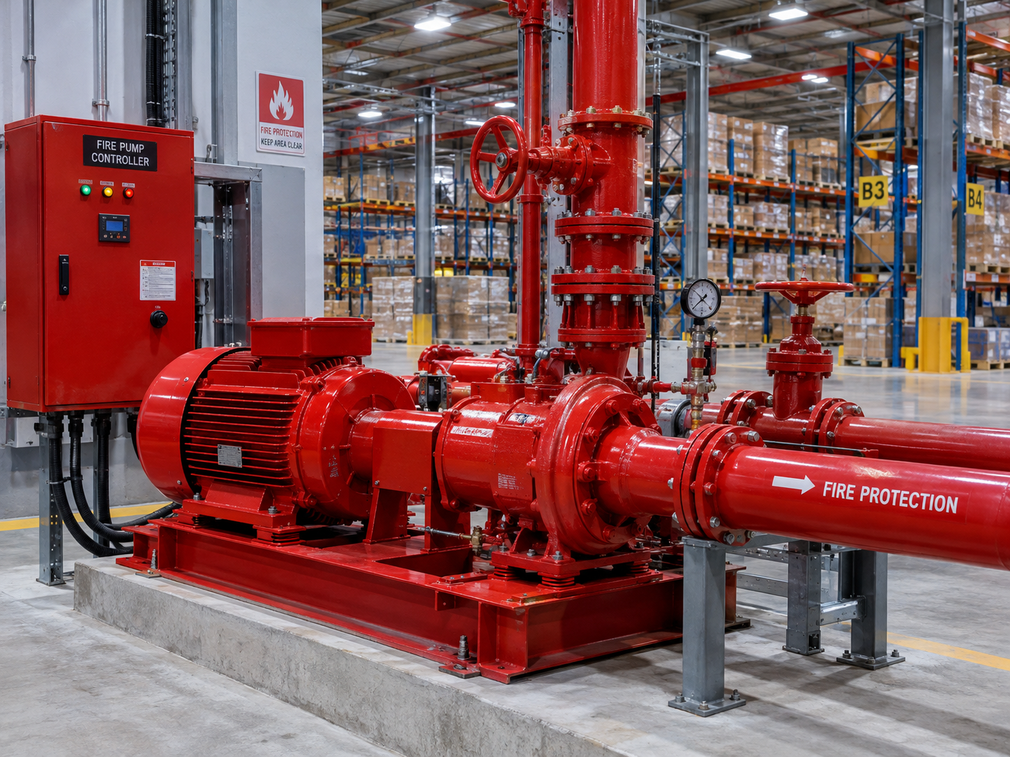 Suppression System Fire Protection Industrial Fire Pump System Supplier | DDC Coolmakers